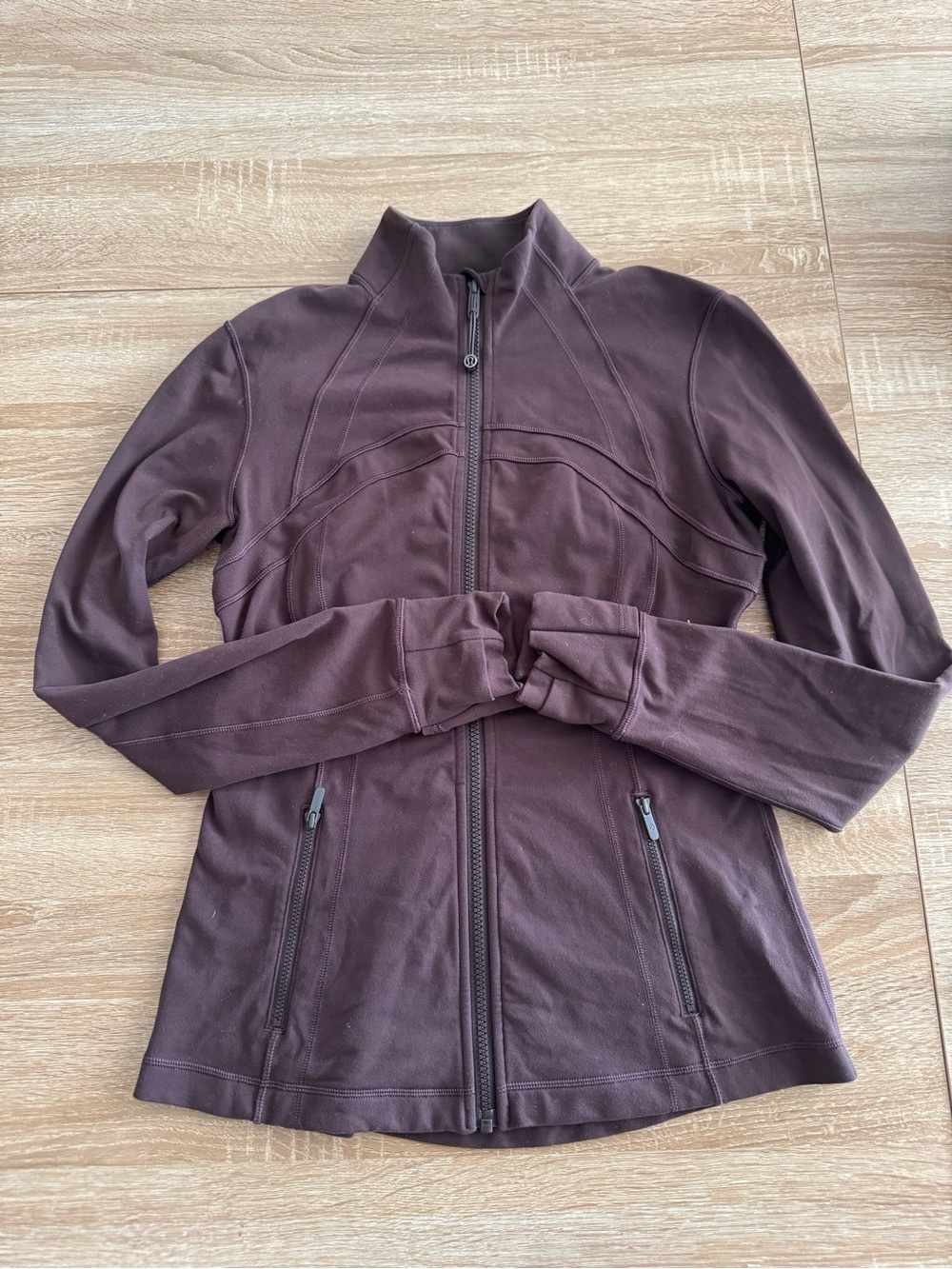 Lululemon Women’s Brown Full-Zip Athletic Jacket